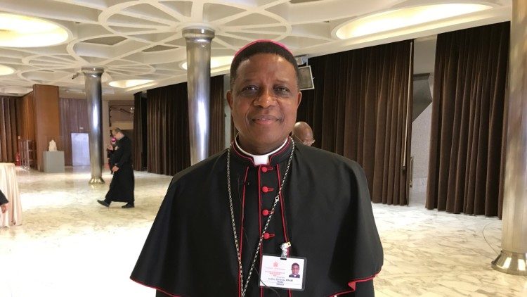 Mgr Godfrey Igwebuike Onah, le 11 octobre 2018.