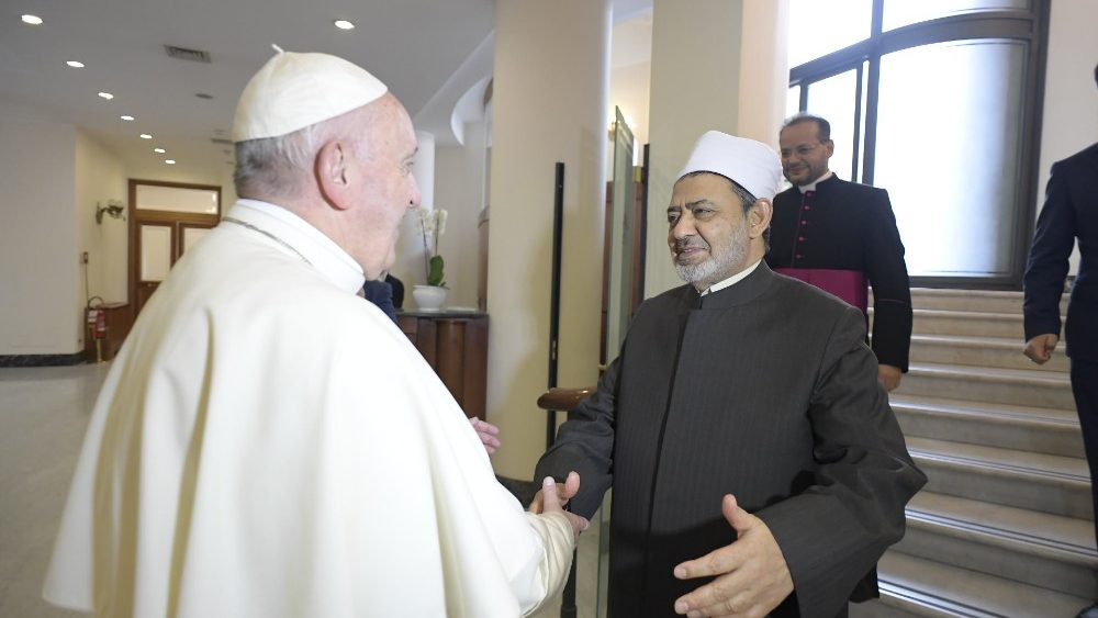 Papa Francesco e il Grande Imam di Al-Azhar