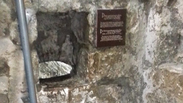 Lazárov hrob v Betánii (snímka z 31.okt. 2018)