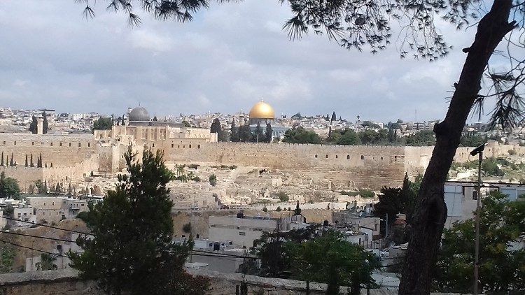 Blick auf Jerusalem