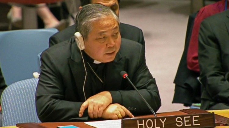 Архиєпископ Бернардіто Ауза в ООН