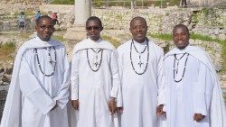 Some of today's Missionaries of Africa  (photo courtesy of Missionaries of Africa)