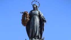 Figura Matki Boskiej, Rzym