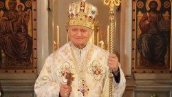 Arcebispo-mor da Igreja greco-católica romena, cardeal Lucian Mureșan (Vatican Media)
