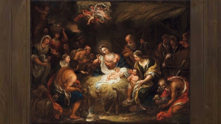 Natività Gesù Bambino, Adorazione dei pastori  