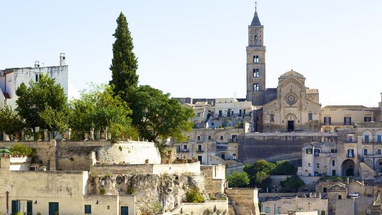  Matera, ciudad de la provincia de Basilicata, capital europea de la cultura en 2019.