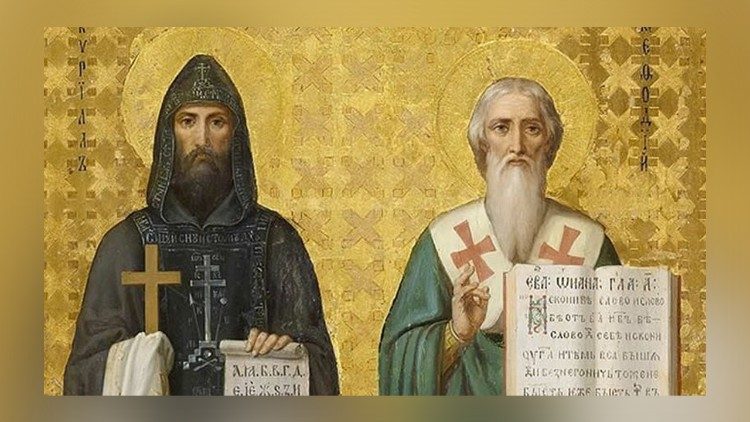 Apoštoli Slovanov sv. Cyril a Metod, spolupatróni Európy