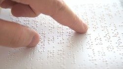 Texto em Braille
