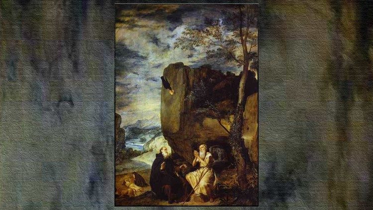  San Paolo di Tebe Eremita - Diego Velázquez San Antonio Abate e San Paolo l Eremita
