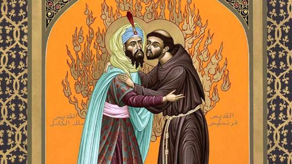 2019.01.15 San Francesco d'Assisi e il Sultano d'Egitto AL-Kamil nell'anno 1219