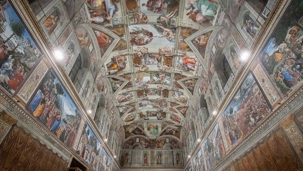 2019.01.21 Vaticano, Musei Vaticani, Cappella Sistina