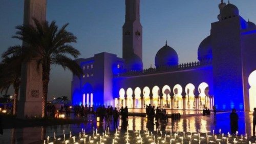 La grande Moschea di Abu-Dhabi