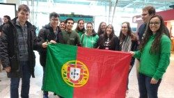 Jovens portugueses na JMJ