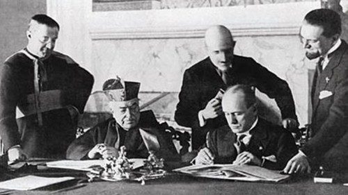 Il y a 91 ans, la signature des Accords du Latran