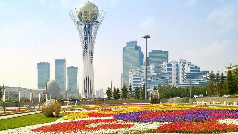 Una immagine di Nur Sultan, capitale del Kazakhstan