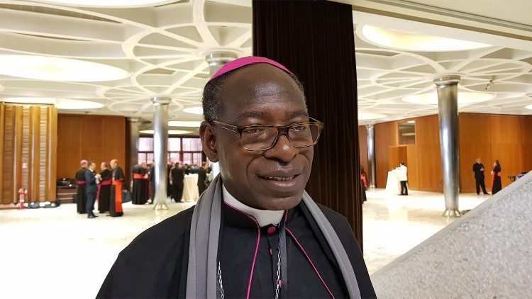 Mgr Ignace Bessi Dogbo, archevêque de Korhogo et président de la Conférence épiscopale de Côte d'Ivoire (Cecci)