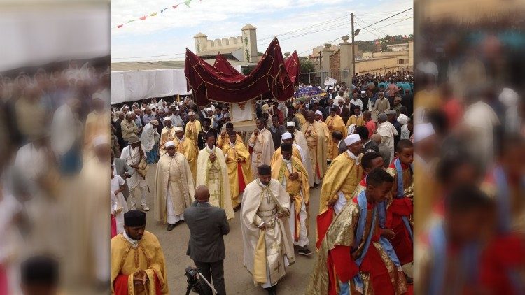 2019.03.04 La chiesa cattolica eritrea celebra festa annuale della arcidiocesi