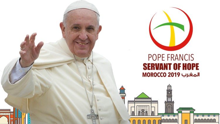 Logo der Papstreise nach Marokko 30./31. März 2019