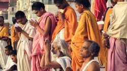 Des fidèles hindous en prière (photo d'illustration). 