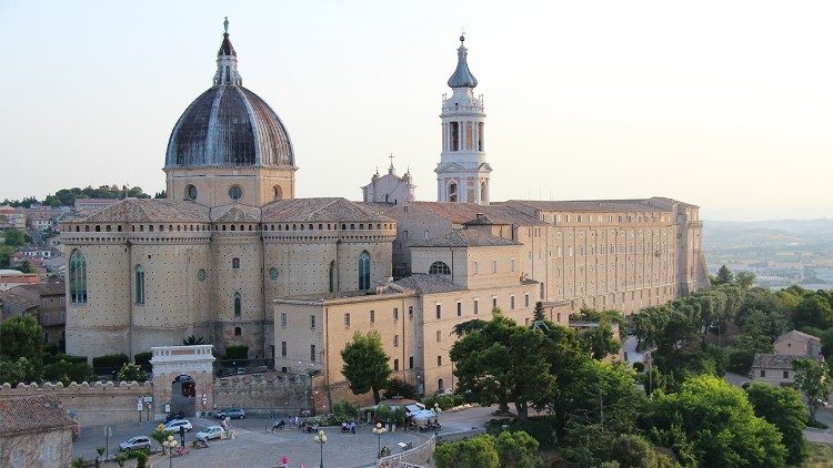 The Marian sanctuary of Loreto, Italy. 