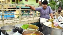 Jovem indiano inicia atividades alimentares que não desperdiçam