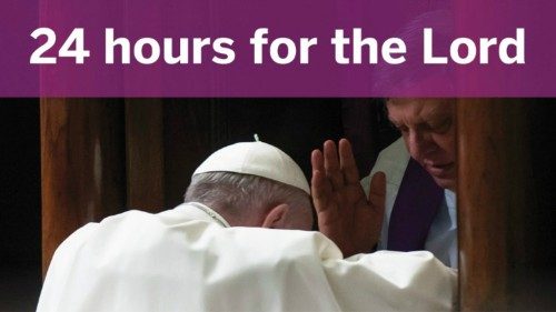 Papst für Aktion „24 Stunden für den Herrn" in römischer Pfarrei