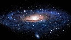 Al principio de los tiempos, se cree que el universo se expandió exponencialmente a partir de un estado de muy alta densidad