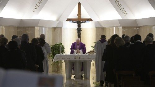 Papa Francesco: cedere al fallimento è la desolazione cristiana