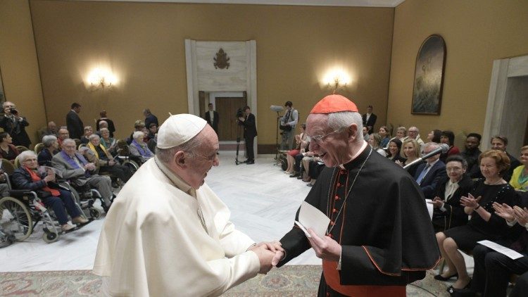 Le cardinal De Kesel, ici lors d'une rencontre avec le Pape François en 2019.