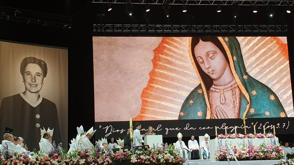 2019.05.18 Beatificazione di Guadalupe Ortiz a Madrid Spagna il 19 Maggio 2019 presieduta da cardinal Angelo Becciu