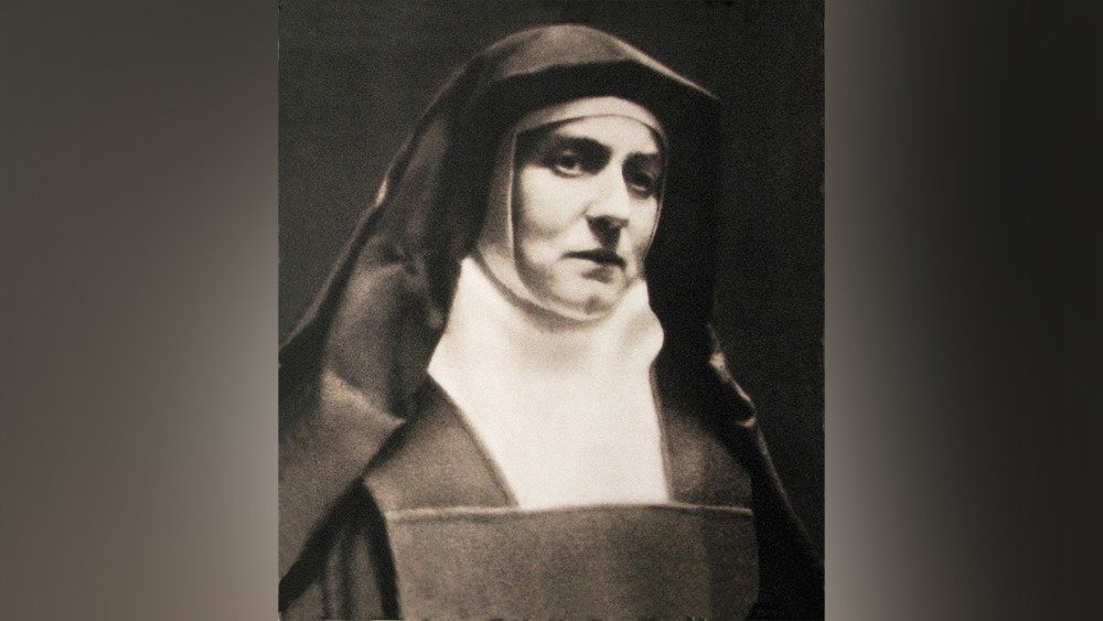 Photo d'Édith Stein carmélite, alors nommée sœur Thérèse-Bénédicte de la Croix 
