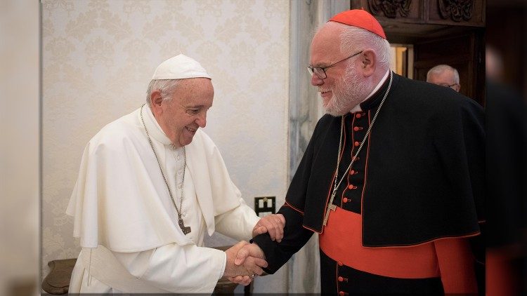 Marx 2019 mit Papst Franziskus