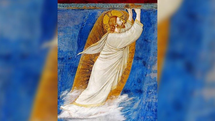 Kristi himmelsfärd detalj Giotto 