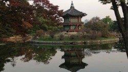 Der Hyangwonjeong-Pavillon, ein Kulturerbe in der Hauptstadt Seoul
