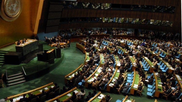 The UN Assembly in New York