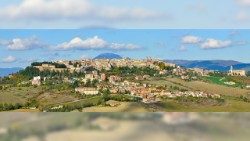Панорама области Мачерата (Италия)