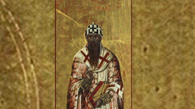 Sv. Ciril Aleksandrijski.