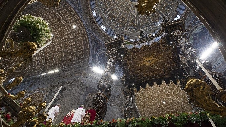 Altari i Berninit në Bazilikën e Shën Pjetrit