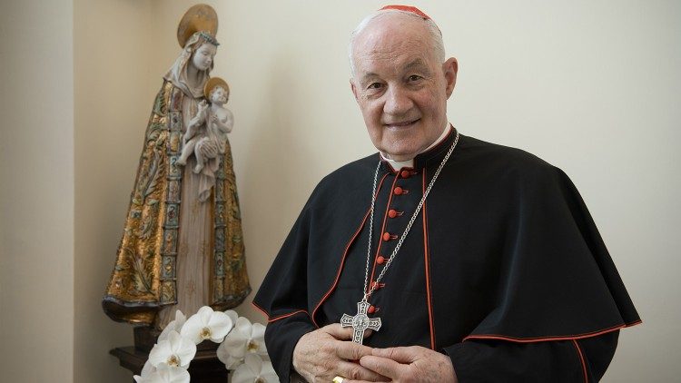 Kardinál Marc Ouellet, prefekt Kongregace pro biskupy
