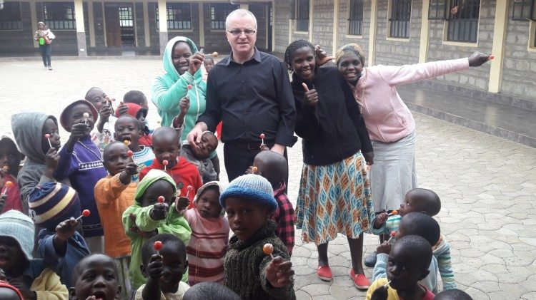 Slovenský misionár Martin Cingel, SVD, ktorý už dlhé roky pôsobí v Keni