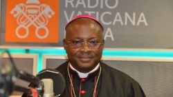 Mgr Laurent Birfuoré Dabiré, évêque de Dori  et  presidente de la  Conférence épiscopale Burkina-Niger