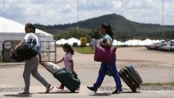 Migranti venezuelani che arrivano in Brasile_Caritas Brasiliana