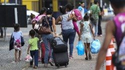 Migrantes venezuelanos