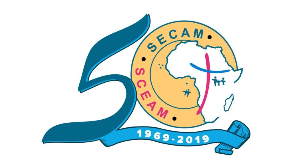 2019.07.20 Logo per i Giubileo d'Oro SECAM