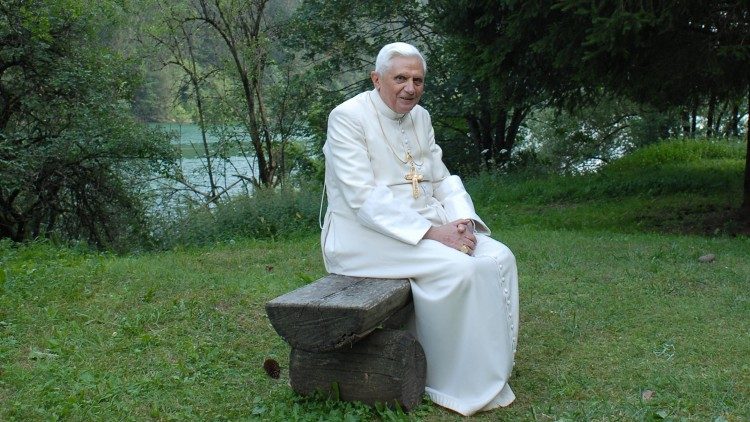 El Papa emérito Benedicto XVI. Foto de archivo.