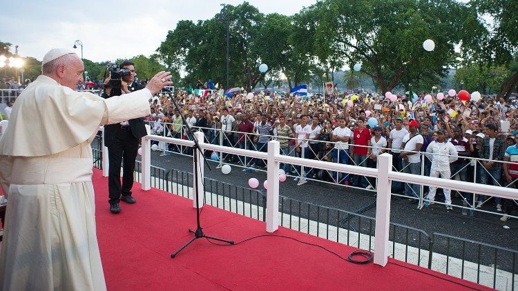 教宗方濟各2015年牧靈訪問古巴