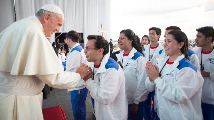 Papež František v Paraguayi (Costanera 12..7. 2015)