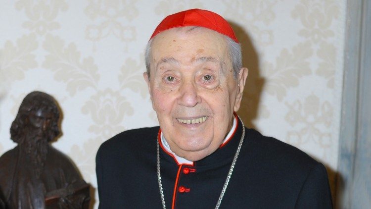 2019.08.29 2013.07.06 cardinale Achille Silvestrini in udienza privata da Papa Francesco