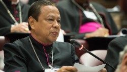Cardinalul Ignatius Suharyo Hardjoatmodjo, argiepiscop de Jakarta, în Indonezia