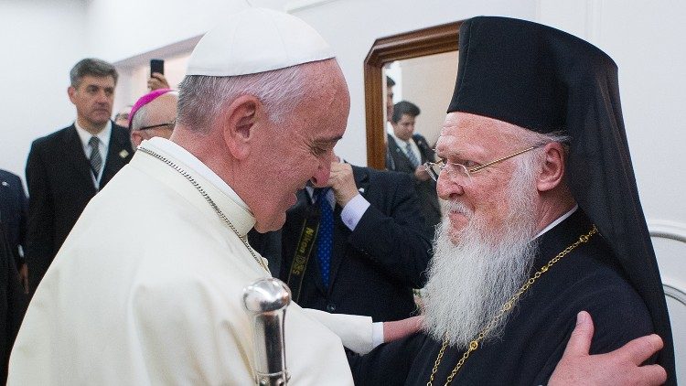 Papež Frančišek in ekumenski patriarh Bartolomej